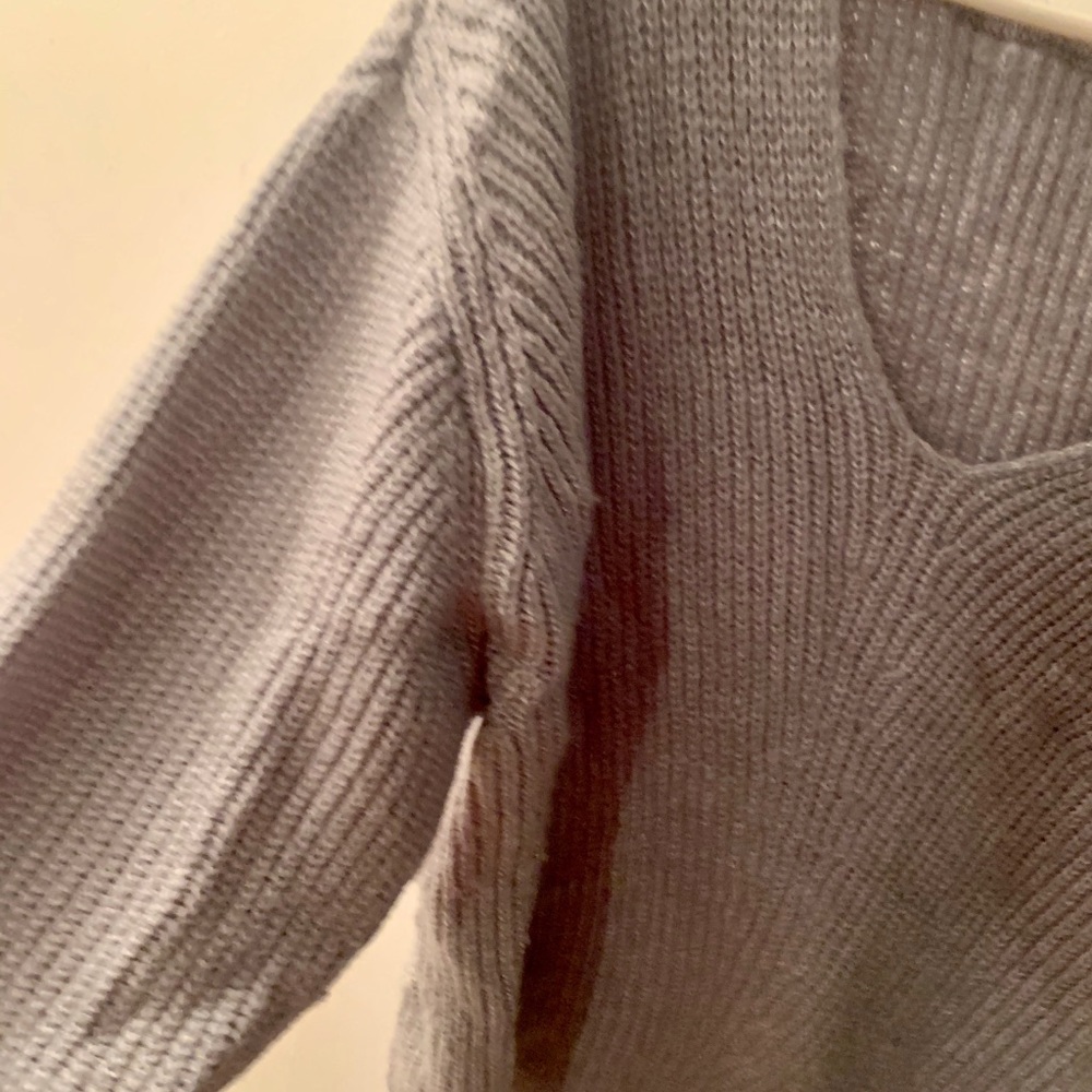 Dynamite Grey Sweater - Picture 13 of 14